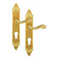 Ручки на планке TUPAI Rococo 2284-72 золото полированное